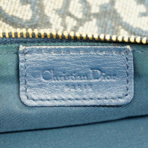 Christian Dior Trotter Saddle Canvas Pouch - Picture 5 of 10